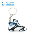 Wholesale no minimum custom taxi shaped embossed logo printing soft pvc car keychain for sale